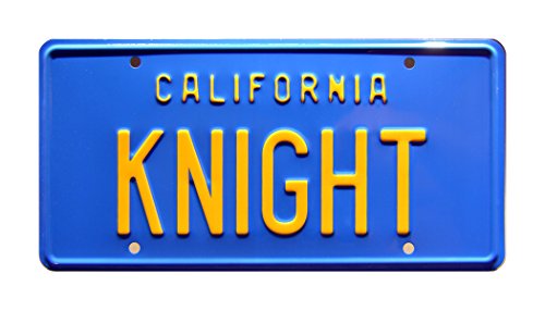 Knight Rider | KNIGHT | Metal Stamped License Plate