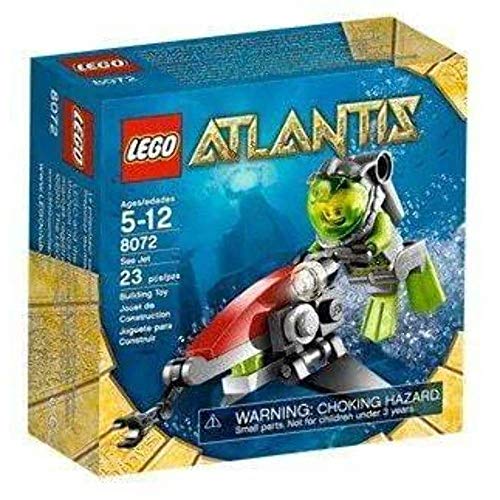 LEGO Atlantis - 8072 Corredor bajo el Agua, 23 Partes