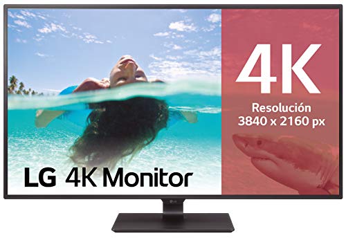 LG 43UD79-B - Monitor 4K UHD de 108 cm (42,5") con Panel IPS (3840 x 2160 píxeles, 16:9, 350 cd/m², NTSC >72%, 1000:1, 8 ms, 60 Hz) Color Negro
