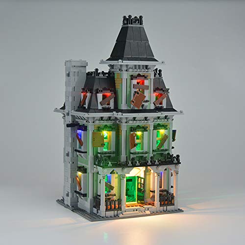 LIGHTAILING Conjunto de Luces (Monster Fighters Castillo con Monstruos) Modelo de Construcción de Bloques - Kit de luz LED Compatible con Lego 10228 (NO Incluido en el Modelo)