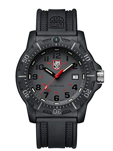 Luminox Black Ops 8880 series Watch with carbon compound Case Gray|Black|Red Dial and PU Black Strap XL.8882