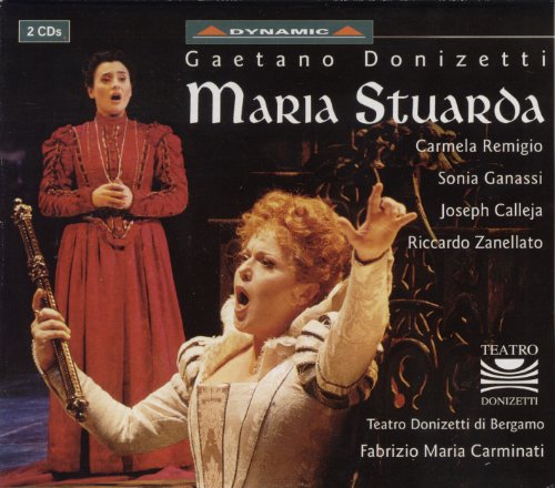 Maria Stuarda: Act III Scene 9: Last Scene: Giunge il Conte (Talbot, Maria Stuarda, Leicester, Familiars, Cecil)