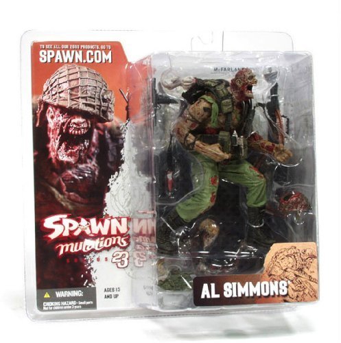 McFarlane Toys Spawn Mutations Series 23 Action Figure Al Simmons by McFarlane Toys