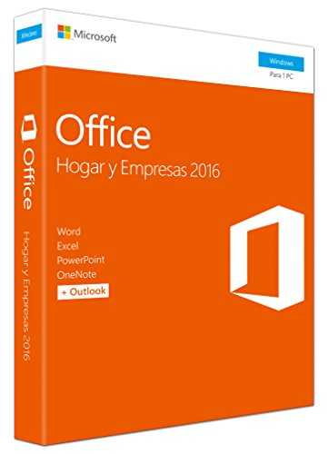 Microsoft Office Hogar y Empresas 2016 T5D-02899, 1 licencia para PC