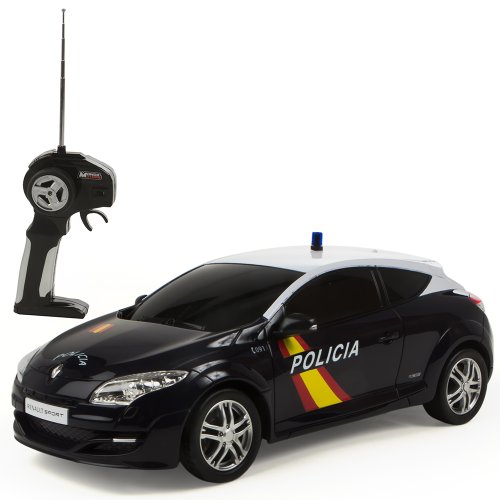 Mondo Toys - Renault Megane Policía Nacional Española, coche con radiocontrol 1:14 (63202)