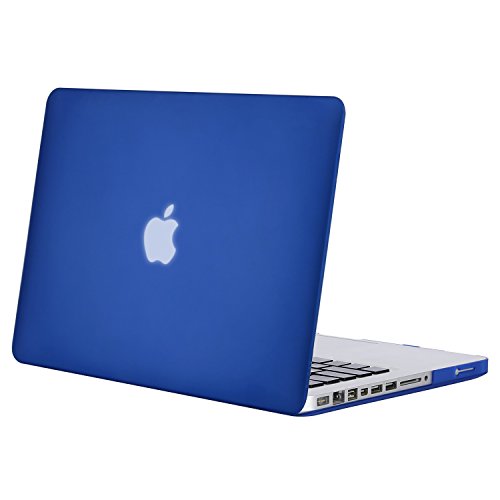 MOSISO Funda Dura Compatible con MacBook Pro 13 Pulgadas con CD-ROM A1278 (Versión 2012/2011/2010/2009/2008), Ultra Delgado Carcasa Rígida Protector de Plástico Cubierta, Azul Real