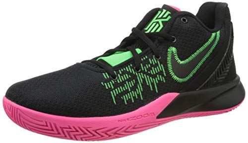 Nike Kyrie Flytrap II, Zapatillas de Baloncesto para Hombre, Multicolor (Black/Black/Hyper Pink/Rage Green 5), 40.5 EU