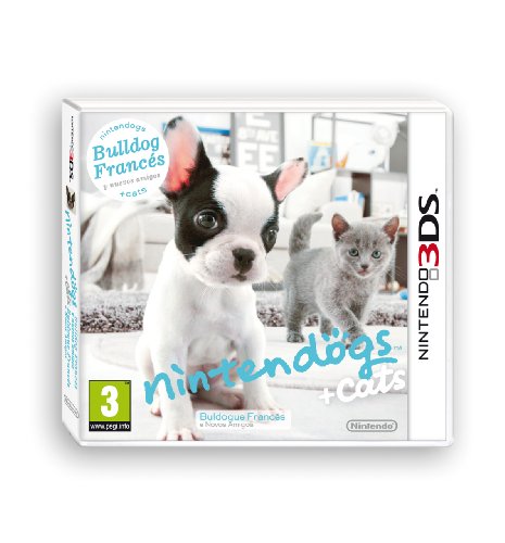 Nintendo 3DS Nintendogs + Gatos: Bulldog