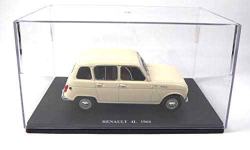 OPO 10 - Renault 4L 1964 Color Beige - Coche de colección 1/24 en Caja de Cambios Dura / R4 (BD004)