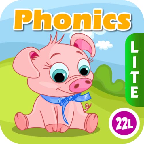 Phonics: Fun on Farm - Reading, Spelling and Tracing Educational Program • Kids Learning Games Teaching Letter Sounds, Sight Words, ABC Flash Cards Quiz & Alphabet for Preschool, Toddler, Kindergarten and 1st Grade Explorers by Abby Monkey®