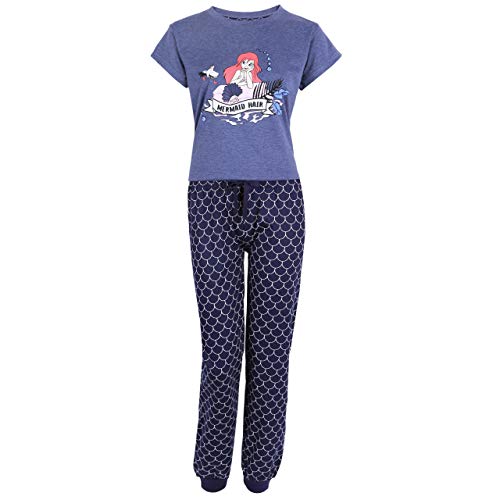 Pijama Azul Oscuro la Sirenita Ariel Disney - XS
