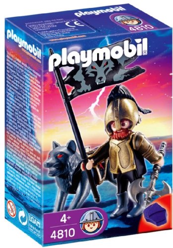 Playmobil 4810 - Guerrero Lobo Con Hacha