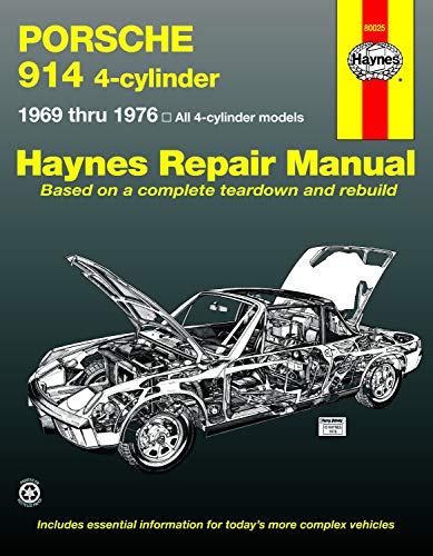 Porsche 914 (4-Cyl) (69 - 76) (Haynes Manuals)