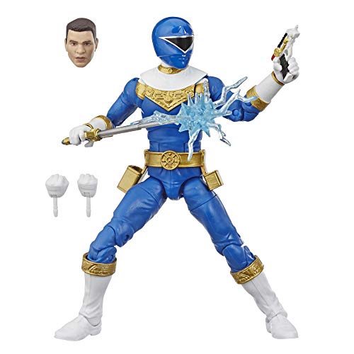 Power Rangers- Figura Ranger, Color azul (Hasbro E8655ES0)