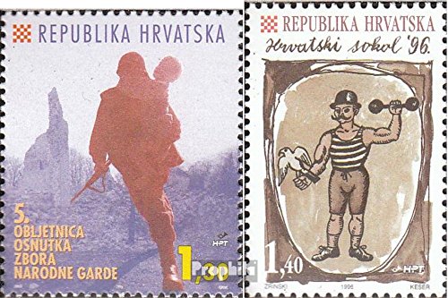 Prophila Collection Croacia 382,388 (Completa.edición.) 1996 Sellos Especiales (Sellos para los coleccionistas)