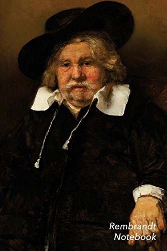 Rembrandt Notebook: Portrait of an Elderly Man Seated Journal | 100-Page Beautiful Lined Art Notebook | 6 X 9 Artsy Journal Notebook (Art Masterpieces) [Idioma Inglés]