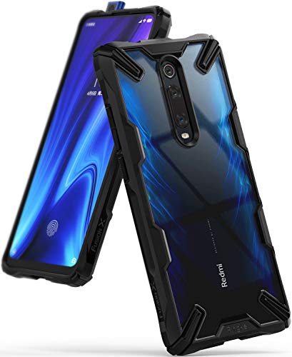 Ringke Fusion-X Diseñado para Funda Xiaomi Mi 9T, Mi 9T Pro, Redmi K20, Redmi K20 Pro Protección Resistente Impactos Carcasa Xiaomi Mi 9T, Funda para Xiaomi Mi 9T Pro (2019) - Black