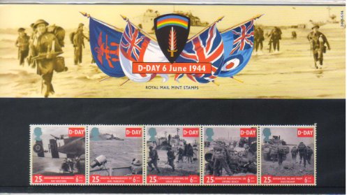 Royal Mail 1994 D Day Presentation Pack of Stamps by Royal Mail