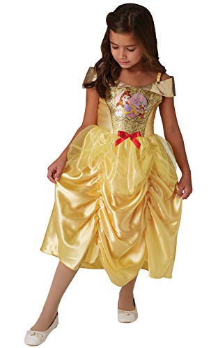 Rubies 641033 9-10 Disfraz oficial de princesa Disney con lentejuelas, para niños de 9 a 10 años (altura 140 cm)
