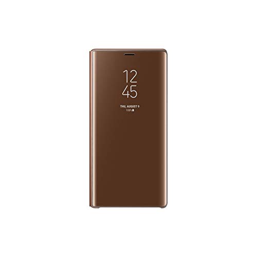 Samsung Clear View Standing - Funda para Galaxy Note 9, color marrón- Version española