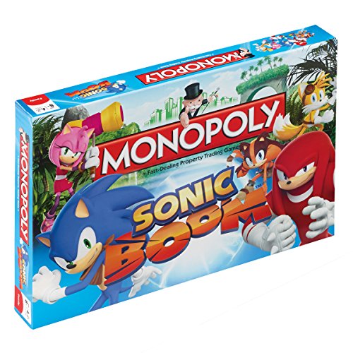 Sonic Boom Monopoly Juego de Mesa Standard