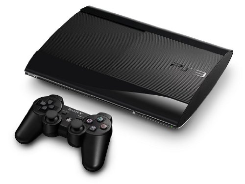 Sony Playstation 3 Super Slim 12GB + DualShock 3 - juegos de PC (PlayStation 3, IBM Cell Broadband Engine, RSX, 12 GB, 10, 100, 1000 Mbit/s, 802.11b, 802.11g) Negro