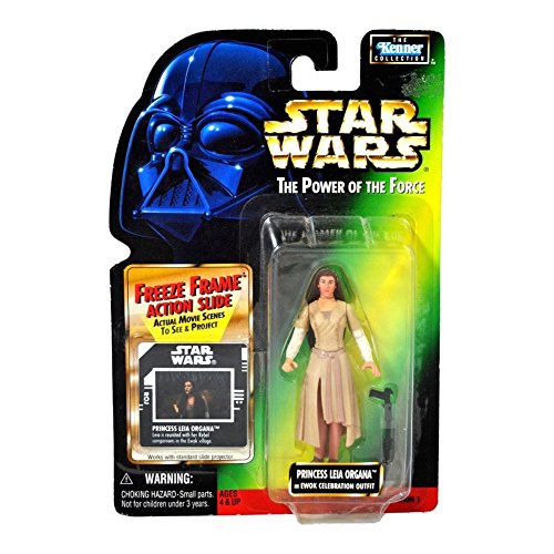 Star Wars Action Figur 69714 – Princess Leia Organa in Ewok Celebration Outfit (inkl. Freeze Frame Action Slide)