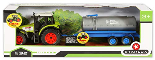 STARLUX - Caja Tractor Claas Celtis 446 y Cisterna AgriSystem – Gama Firme – 1:32e, 36912