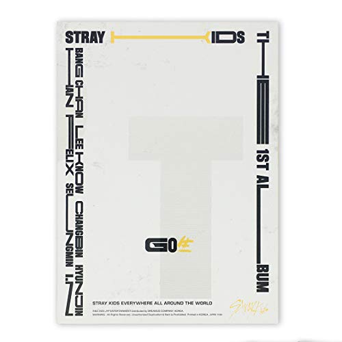 STRAY KIDS 1st Album - GO生 [ Standard ver. / B Type ] CD + Photobook + Photocards + Unit Lyric Leaflet + 4 Cut Film + Secret Card + FREE GIFT
