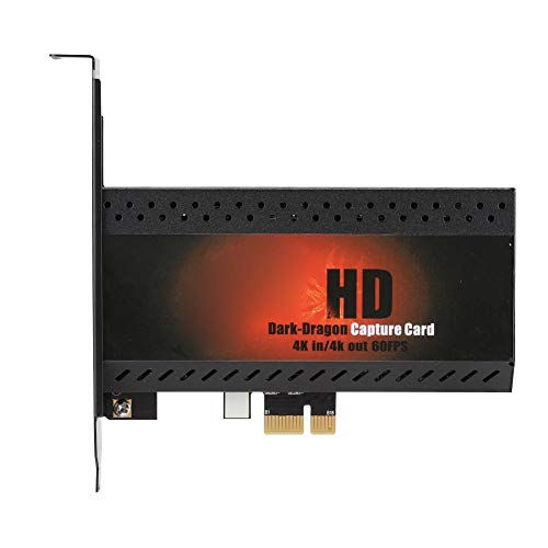 Tarjeta de Captura de Video PCIe a HDMI HD a través de convertidores de Video de Caja de Tarjeta de Captura de Video PCIE 2.0 4K HDMI2/60Hz de Doble Interfaz sin Unidad