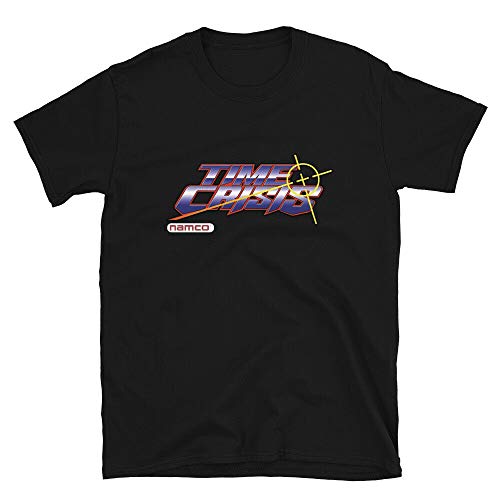 Time Crisis Namco Video Game Arcade PS1 Throwback Promo T-Shirt