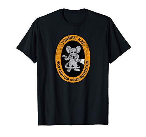 Vietnam Veterano Túnel Rata No Gratum Ano Rodentum Camiseta