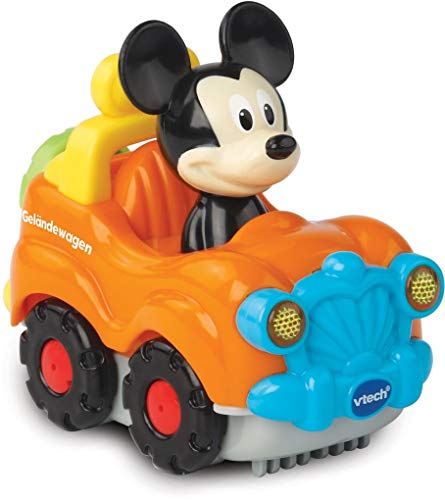 VTech Tut Tut Baby Flitzer 80-511404 vehículo de juguete - Vehículos de juguete (Negro, Azul, Naranja, Coche, De plástico, 1 año(s), 3 año(s), Niño/niña)