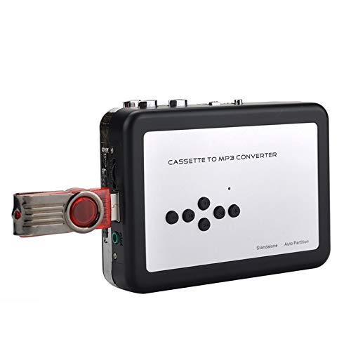 Y&H - Lector de casete para grabar una banda al convertidor digital MP3, captura de casete USB, grabando directamente en una memoria USB, no necesita ordenador
