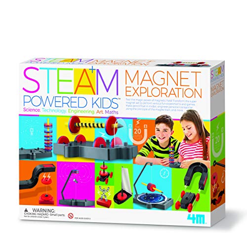 4M 405535 STEAM Powered Kids-Magnet Exploration, Mixed , color/modelo surtido