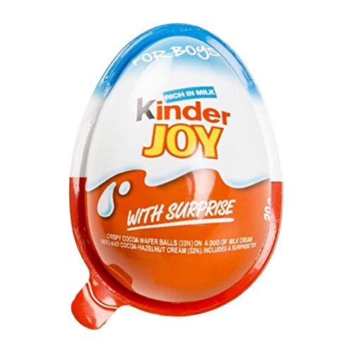 (6 Eggs) Surprise Chocolate JOY for BOY by Kinder