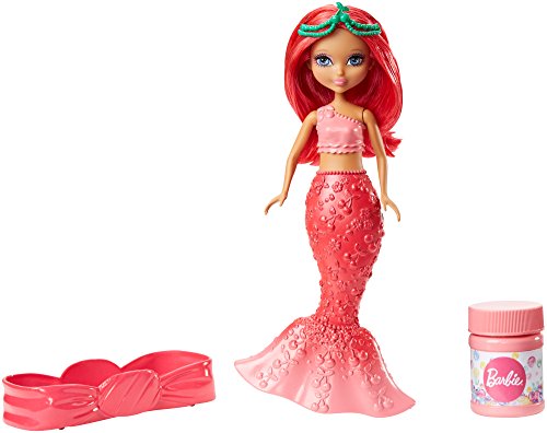Barbie Dreamtopia Bubbles ’n Fun Mermaid Doll - Muñecas (Multicolor, Femenino, Chica, 3 año(s))