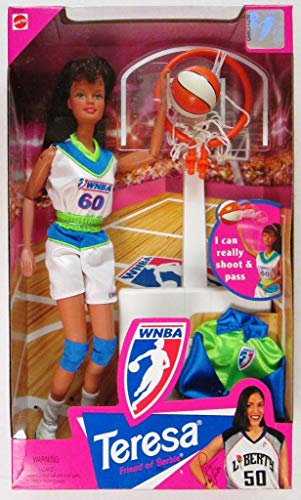 BARBIES FRIEND TERESA WNBA BASKETBALL DOLL, 1998