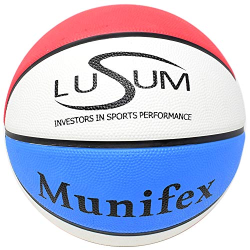 Big Game Hunters Lusum Outdoor Rubber Basketball - Baloncesto Resistente (Talla 7)