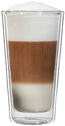bloomix C-103-300-G Milano - Juego de 2 Vasos térmicos con Doble Pared para café Latte Macchiato