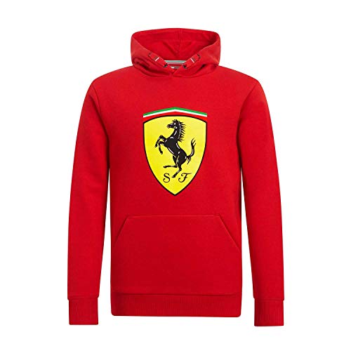 Brand Sports Merchandising B.V. Scuderia Ferrari F1 - Sudadera con capucha para niños, color rojo, 3-4 años, Rojo