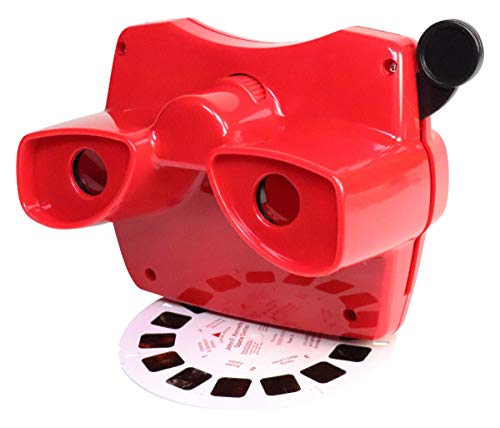 Classic Viewmaster Viewer 3D Model L in RED by View-Master