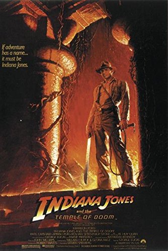 Close Up Póster Indiana Jones Temple of Doom (68cm x 102cm) + 1 póster Sorpresa de Regalo