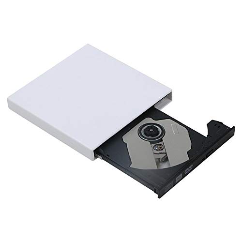 DANJIA Unidad de DVD USB 2.0 Externa de CD-RW/DVD-RW Quemador Drive for PC portátil Netbook Unidad Externa