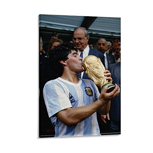 Diego Armando Maradona Won - Póster de la Copa Mundial de la FIFA (20 x 30 cm)