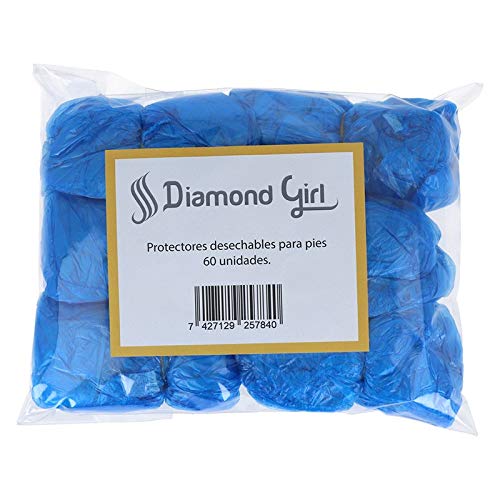 Dikson Muster Diamond Girl Protector De Pies Desechables Paq 60U, Gris, Estándar