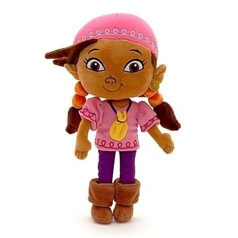 Disney Exclusive Jake and the Neverland Pirates 12 Inch Plush Izzy by Disney Store