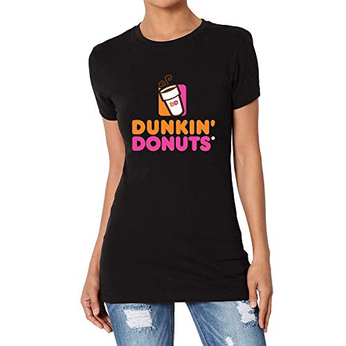 Dunkin Donuts Od24Od Shirt Camiseta de Manga Corta con Cuello Redondo para Hombre Camiseta de algodón de Verano