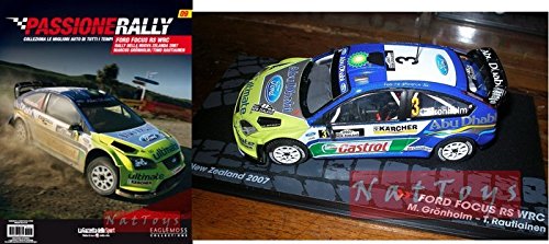 EDICOLA Ford Focus RS WRC 2007 Gronholm Model Die Cast 1:43 Ixo Passione Rally +fas Compatible con
