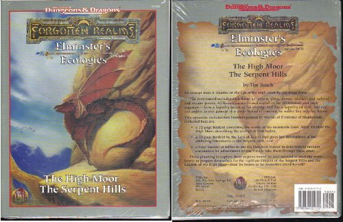 Elminster's Ecologies Appendix: Vol 2 (Advanced Dungeons & Dragons : Forgotten Realms)
